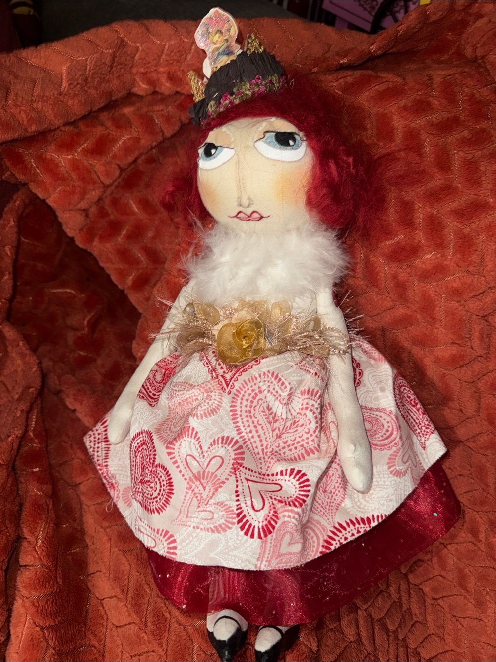 Rare OOAK 2010 Felix Rose Designs "Sissy Dre" Signed Art Doll by Andrew